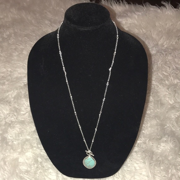 🔥Lucky brand turquoise semi precious accents🔥 - Picture 1 of 6